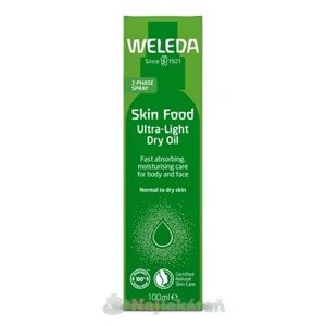 WELEDA Skin Food Ultra-Light Dry Oil hydratačný, pre telo a pleť 100 ml