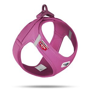 CURLI Postroj pre psov so sponou Air-Mesh Fuchsia, L, 8-13 kg