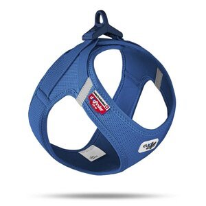 CURLI Postroj pre psov so sponou Air-Mesh Blue XL, 12-18 kg