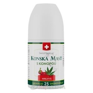 KONSKÁ MASŤ S KONOPOU hrejivá na bolesť roll-on 90 ml