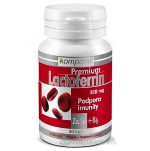 kompava Premium Lactoferrin cps podpora imunity 1x30 ks