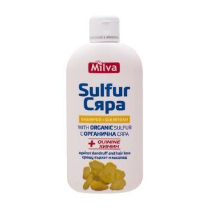 Šampón síra a chinín  Milva 200 ml