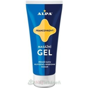 ALPA GÉL FRANCOVKOVÝ, na masáže, 100 ml