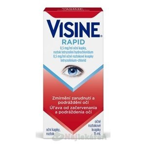 Visine Rapid 0,5 mg/ml očné kvapky 1x15 ml