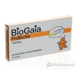 BioGaia ProTectis žuvacie tablety, 10 tbl