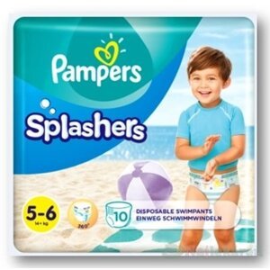 PAMPERS SPLASH JUNIOR veľkosť 5-6 na plávanie 10 ks