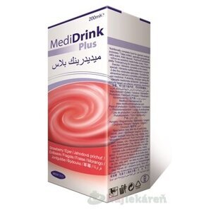 MediDrink Plus jahodová príchuť 30x200 ml