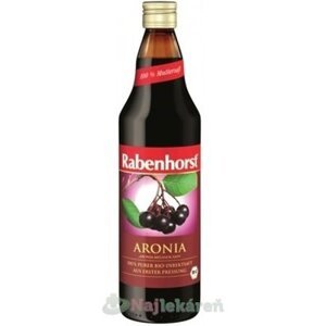 Rabenhorst Arónia 100% šťava Bio 750 ml