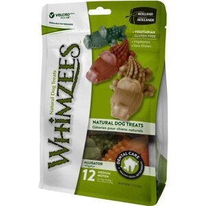 Whimzees WHIMZEES Aligator M 8,7cm/30g/ - 12ks Dental Snack