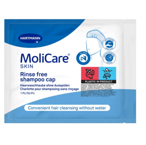 Molicare Skin čiapka so šampónom a kondicionérom 1 kus