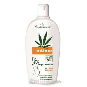 Cannaderm INTIME umývacia emulzia 200ml