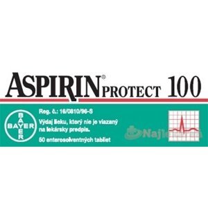 ASPIRIN PROTECT 100mg tbl ent 50ks