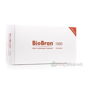 BIOBRAN 1000 na podporu imunity 105 vrecúšok