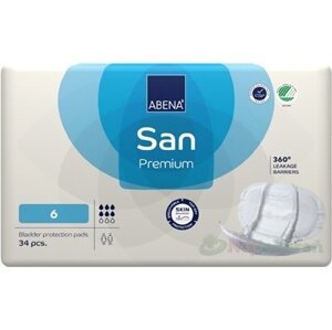 ABENA San Premium 6, vkladacie plienky, 34ks