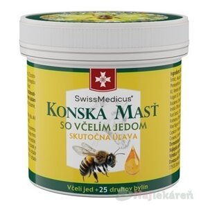 SwissMedicus KONSKÁ MASŤ SO VČELÍM JEDOM 150 ml