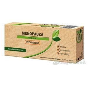 VITAMIN STATION Rýchlotest MENOPAUZA MENO-CHeck samodiagnostický test z moču, 2 ks