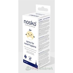 Nosko sprej pre nosovú hygienu izotonická morská voda 30 ml