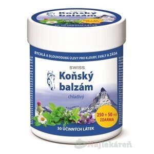 KONSKÝ BALZAM SWISS chladivý proti stuhnutým kĺbom 300 ml