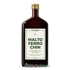 MALTOFERROCHIN sladové víno zo železom, 1000 ml