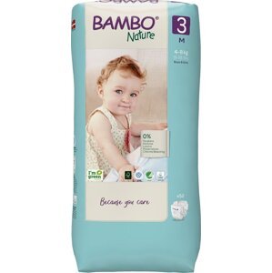 BAMBO Nature Plienky jednorázové 3 Tall, 52 ks, pre 4-8 kg