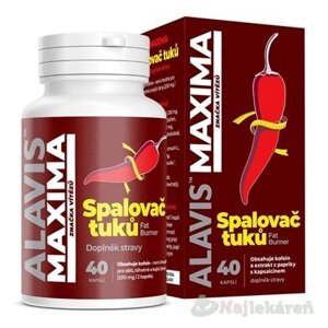 ALAVIS MAXIMA Spaľovač tukov - 40 cps