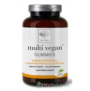 NEW NORDIC multi vegan GUMMIES multivitamínové želé 120ks