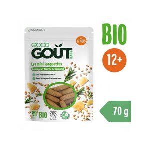 GOOD GOUT Mini bagetky s rozmarínom a syrom 70g