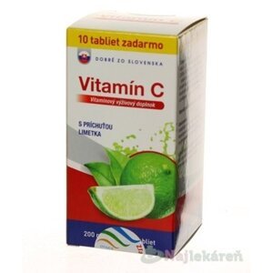 Dobré z SK Vitamín C 200 mg príchuť LIMETKA