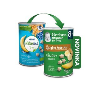 GERBER Organic chrumky banánové 35 g