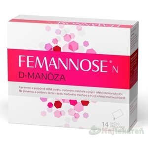 FEMANNOSE N D-manóza granulát na močové cesty 14 vrecúšok