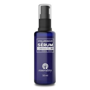 Hyaluronové sérum s vitamínom C a B3 RENOVALITY 50ml