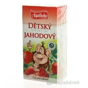 APOTHEKE DETSKÝ OVOCNÝ ČAJ JAHODOVÝ 20x2 g