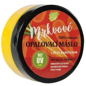 Mrkvové opaľovacie maslo bez UV filtra s betakaroténom VIVACO 150 ml