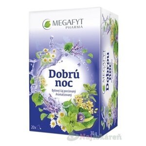 MEGAFYT Dobrú noc, bylinný čaj 20x1,5g (30g)