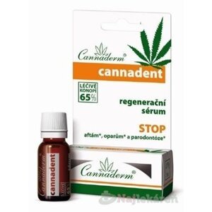 Cannaderm CANNADENT regeneračné sérum na afty a opary 5 ml