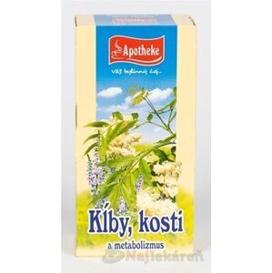 APOTHEKE ČAJ KĹBY, KOSTI A METABOLIZMUS, 20x1,5g