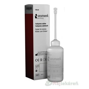 serumwerk Klysma salinická (klyzma) klystír na výplach 135ml