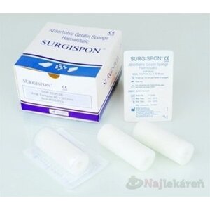 SURGISPON Tampon 80x30mm (priemer), 6ks