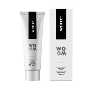 Zubná pasta bieliaca WHITE+ WOOM 75ml