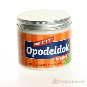 REFIT OPODELDOK hrejivý, masážny, 200 ml