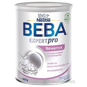 BEBA EXPERTpro SENSITIVE špeciálne výživa dojčiat pri zápche (od narodenia) 800 g