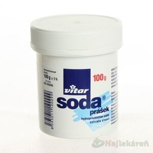 VITAR sóda prášok hydrogénuhličitan sodný 1x100g