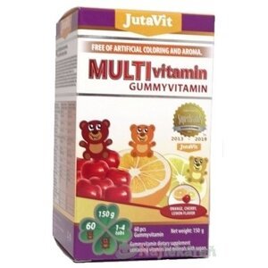 JutaVit Gumkáči MULTIvitamín - kids, 60 ks