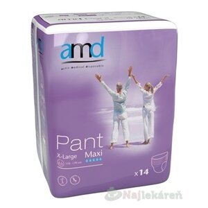 AMD Pant Maxi, inkontinenčné nohavičky (veľkosť XL), 1x14 ks