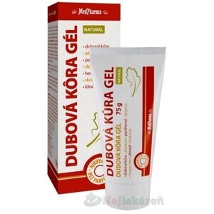 MedPharma DUBOVÁ KÔRA GÉL Natural na hemoroidy 75 g