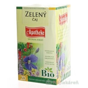 APOTHEKE BIO SELECTION ZELENÝ ČAJ, 20x1,5 g