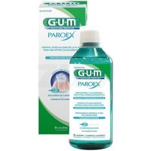 GUM PAROEX (CHX 0,06 %) ústna voda 500ml