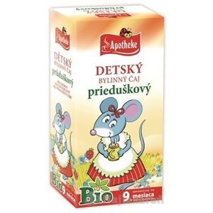 APOTHEKE BIO DETSKÝ bylinný čaj PRIEDUŠKOVÝ, 20x1,5g