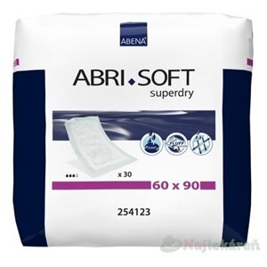 ABENA ABRI SOFT superdry 60x90cm podložka absorpčná, savosť 1500ml, 30ks