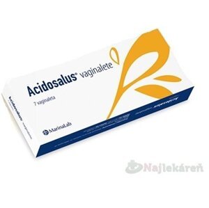 ACIDOSALUS vaginalete čapíky 7ks